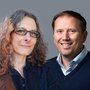 Inger Mechlenburg og Ulrik Dalgas fra Institut for Klinisk Medicin og Institut for Folkesundhed forener deres forskellige faglige ekspertise i håb om at klæde fysioterapeuter bedre på til at behandle patienter med slidgigt i hoften. Foto: Melissa Yildirim/AU og privat.